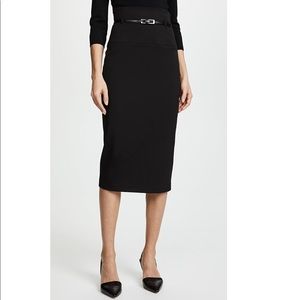 Black Halo, High Waisted Pencil Skirt